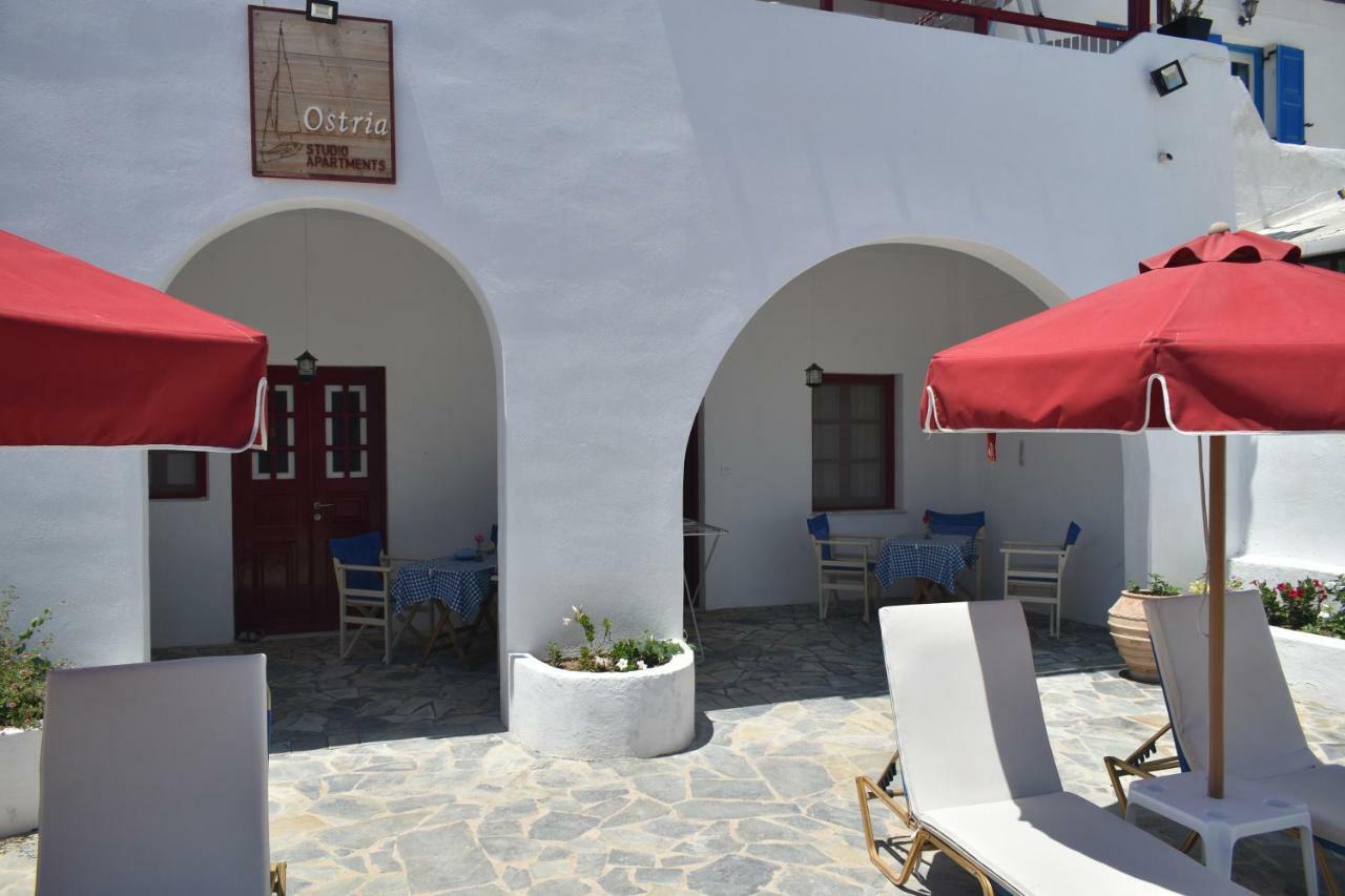 Ostria Beach Studios Perissa  Exterior foto