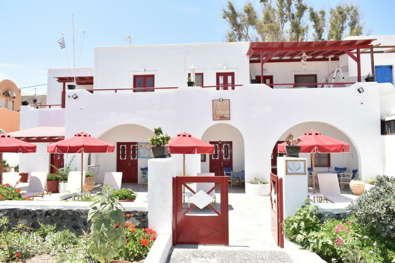 Ostria Beach Studios Perissa  Exterior foto